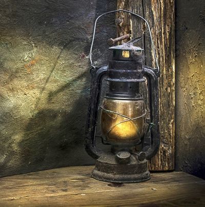 Lampada sul candelabro