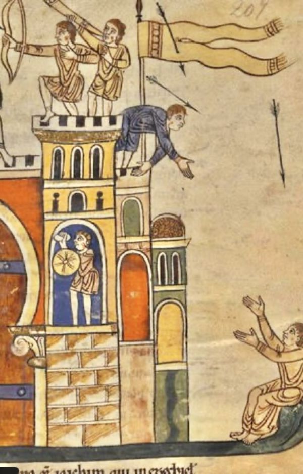 Stone on stone, in gloomy colors?