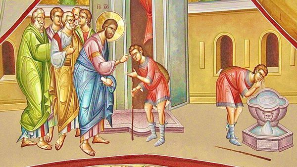 Nato Cieco, guarito, insultato. Francesco e Chiara a Siloe