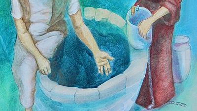 Samaritan woman, Francis, Clare: worship in Spirit and Truth